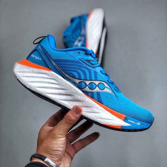 Saucony Triumph 22 Sports Jogging Shoes Blue